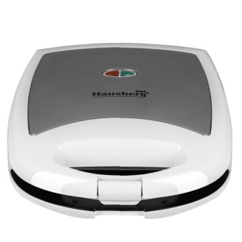 Aparat pentru biscuiti Hausberg HB-3563AB, 1100 W - 1300 W, argintiu/ALB