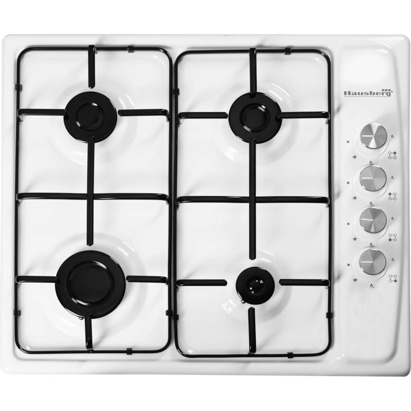 Pachet incorporabil Hausberg HB-8053AB, Electric, Putere 2225 W, 71 l, 6 Functii, Ventilatie, Timer, Clasa A, Plita incorporabila HB-561, Gaz, 4 arzatoare, Hota telescopica HB-1280, Putere de absorbtie 280m3/h, 1 motor, 60 cm, Alb