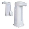 Dozator de sapun automat cu senzor, 340 ml, plastic rezistent, 4 baterii AAA, 1.5V inclus, Alb