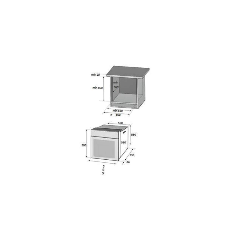 Pachet Cuptor electric Incorporabil Hausberg HB-8053IN, Clasa A, 71L, 2225W, Negru/Inox, Plita incorporabila HB-567NG, Gaz, 4 arzatoare, fonta, Sticla, Hota incorporabila telescopica HB-1285IN, Putere de absorbtie 420 m3/h, 2 motoare, 60 cm, Alb