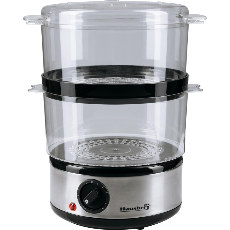 Aparat gatit cu aburi Hausberg HB-1350, 4.8L, 400W