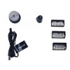 Set Barbierit 3 in 1 Hausberg HB-75GR, putere 5W, voltaj 3.7V, Negru-Gri