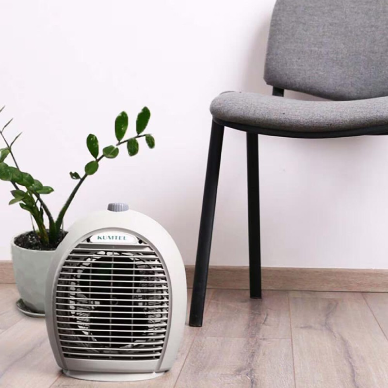 Aeroterma KUMTEL A6331, 2000 W, 3 trepte de temperatura , sistem de oprire de siguranta, Culoare MIX