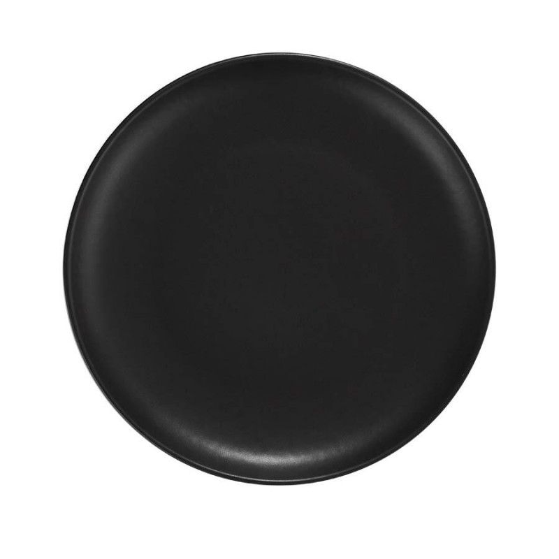 Serviciu de masa Cruton, 24 piese, 6 persoane, portelan, negru, kutahya porselen