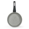 Tigaie antiaderenta FLONAL cu 7 straturi de acoperire cu efect de piatra Magma-Tech, 28cm
