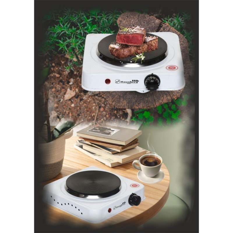 Plita electrica Ertone MN100AB, 1000 W, 1 arzator