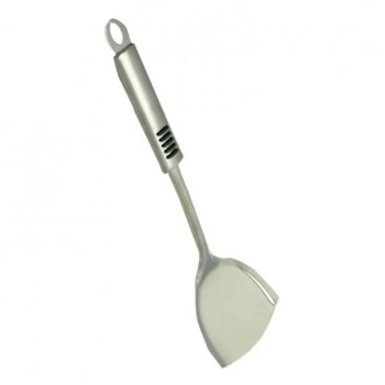 Paleta pentru salata ERTONE MN130, otel inoxidabil, maner ergonomic, Argintiu