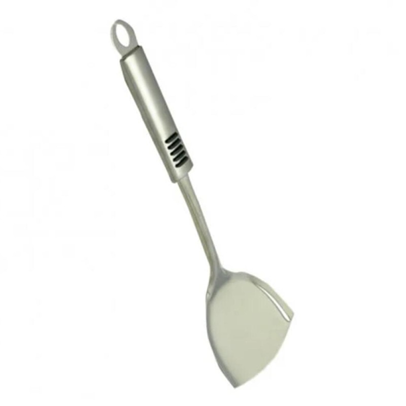 Paleta pentru salata ERTONE MN130, otel inoxidabil, maner ergonomic, Argintiu