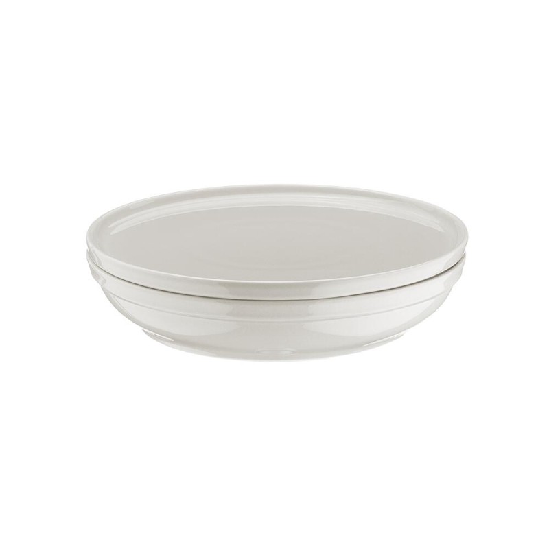 Serviciu de masa FIT-C, 24 piese, 6 persoane, portelan, crem, kutahya porselen