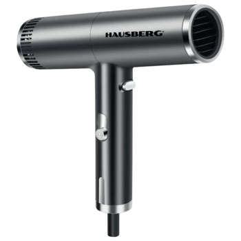 Uscator de par HAUSBERG HB-261GR, 1200W, 2 viteze, 3 trepte de incalzire, gri
