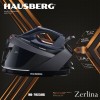 Statie de calcat HAUSBERG HB-7925NG, 3000W, 40-50g/min, 1.5l, auto-curatare, termostat, talpa ceramica, negru