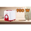 Friteuza Hausberg HB 1320 A-R, 850W - 950 W, 1 L, Alb/Rosu