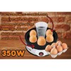 Fierbator Electric pentru Oua , 350 W, Capacitate 7 Oua, Cronometru, Inox + Plastic, Hausberg HB2215