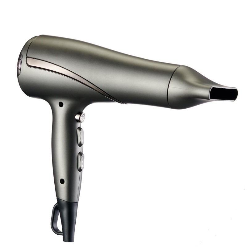 Uscator de par HAUSBERG HB-24GR, 1800 W - 2200 W, 2 viteze, 3 setari temperatura, functie uscare rapida, gri