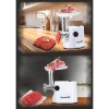 Masina de tocat carne Hausberg HB-3415AB,1000 W, 1Kg/min, Alb