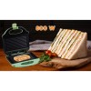 Sandwich-maker Hausberg HB-3535VR, 800 W, verde, model grill
