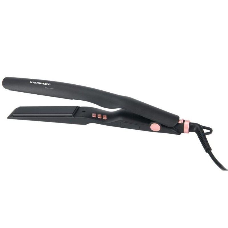 Placa par Hausberg HB-35NG, invelis ceramic, display LCD, reglare temperatura, 60W