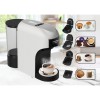 Espressor 4 in 1 Multi-Capsule HAUSBERG HB-3735AB, 1400 W, 20 bari, functie eco, capacitate rezervor 850 ml, Alb-Negru