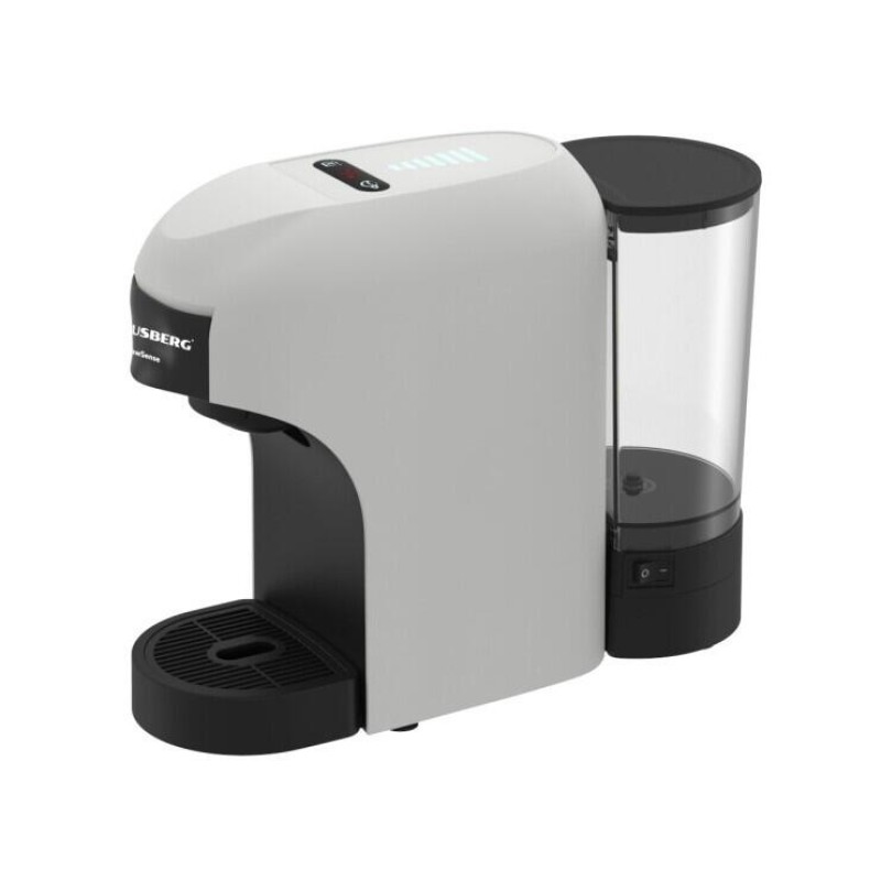 Espressor 4 in 1 Multi-Capsule HAUSBERG HB-3735AB, 1400 W, 20 bari, functie eco, capacitate rezervor 850 ml, Alb-Negru