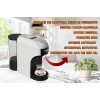 Espressor 4 in 1 Multi-Capsule HAUSBERG HB-3735AB, 1400 W, 20 bari, functie eco, capacitate rezervor 850 ml, Alb-Negru