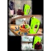 Mixer de mana, Hausberg HB-4112VR, Alb/Verde, 250 W, 7 viteze
