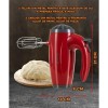 Mixer de mana Hausberg HB-4119RS, 5 viteze, putere 300W, motor de cupru, Rosu