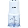 Tocator electric HAUSBERG HB-4502AB, 400W, 1 treapta de viteza, 500 ml, bol din plastic, cutit cu 2 lame din otel inoxidabil, Alb