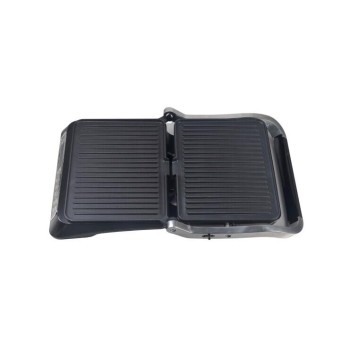 Sandwich maker & grill HAUSBERG HB-538IN, 1850-2200W, Termostat reglabil, Placi acoperite cu granit, Maner din aluminiu, Corp din Inox