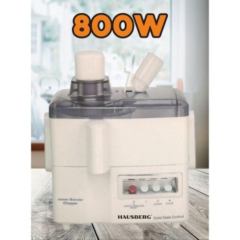 Robot De Bucatarie Multifunctional Hausberg HB-7520, 800W, 3 Viteze