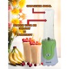 Blender Smoothie ,Hausberg HB-7676VR, Putere 300W, Capacitate 600ml, motor de cupru, Verde