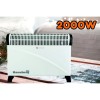 Convector electric Hausberg HB 8201, 2000 W, 3 nivele de putere, termostat reglabil, functie turbo