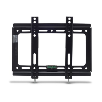 Suport TV de perete Hausberg HB-H01F NEW, Diagonala 14-32 inch, Greutate maxima 25 kg, Negru