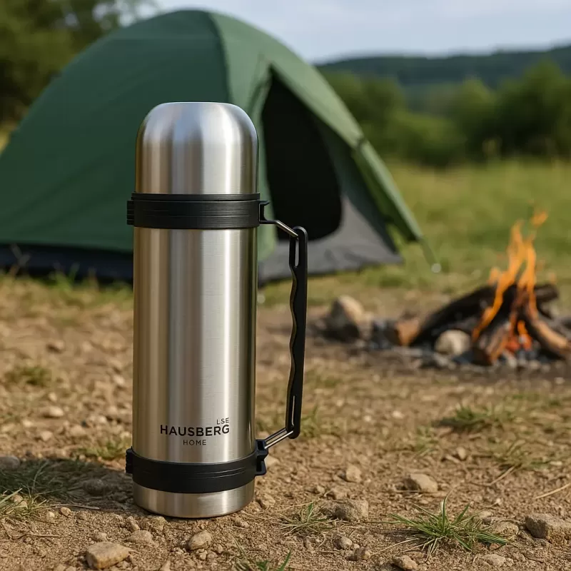 Termos Hausberg HB-H1455, capacitate 1200ml, material inox