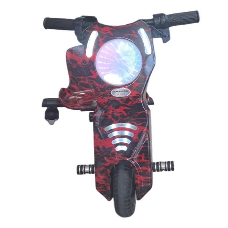Tricicleta electrica drift pentru copii HAUSBERG HB-KD04RS,*Putere: motor 150-200W Bluetooth,  3 niveluri viteza, suspensie spate, autonomie 8-12 km, tip de incarcare 3h, accesorii