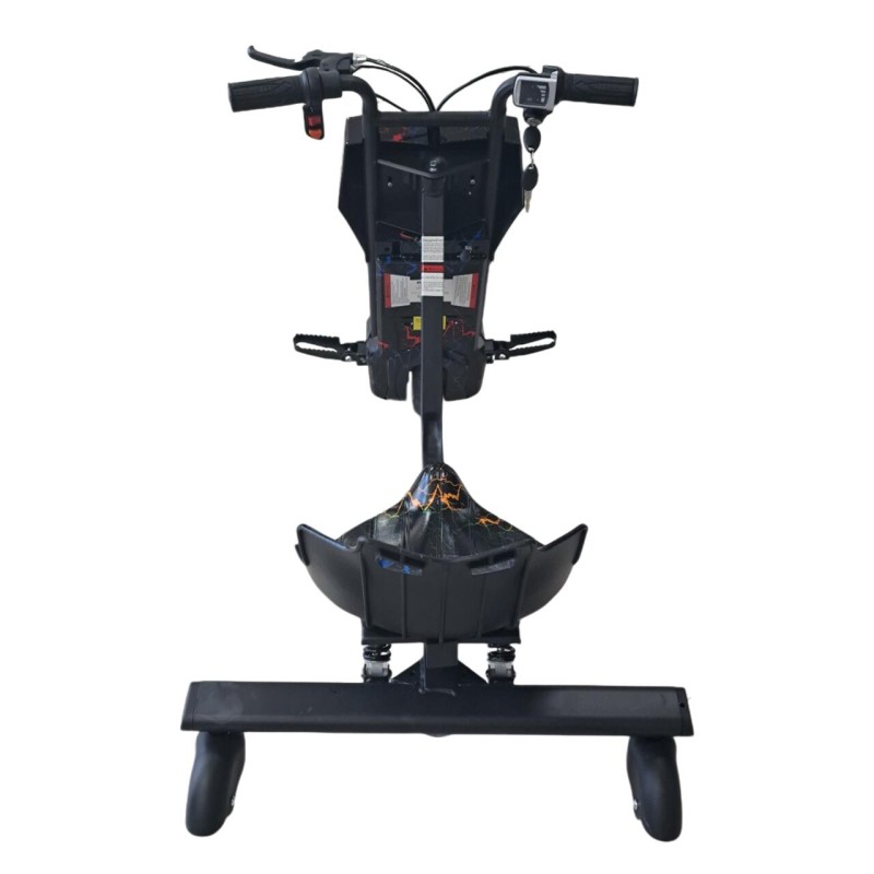 Tricicleta electrica drift Hausberg HB-KD05NG, 8 inch, motor 250-300W, 3 viteze, autonomie 10-15 km, viteza 15 km/h, negru