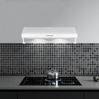 Hota traditionala Hausberg HB-1225, Putere de absorbtie 280m3/h, 2 motoare, 60 cm, Alb