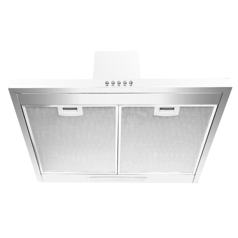 Hota incorporabila decorativa Hausberg HB-1260AB, Putere de absorbtie 450 m3/h, 1 motor, 60 cm, Alb