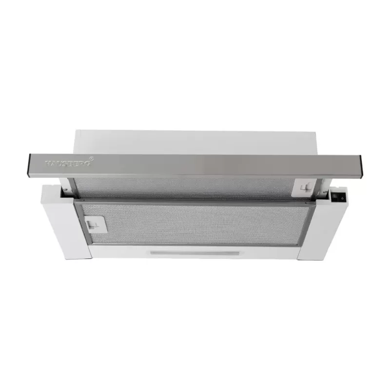 Hota incorporabila telescopica Hausberg HB-1285IN, putere de absorbtie 420 m3/h, 2 motoare, 60 cm, Inox