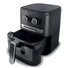 Friteuza cu aer cald HAUSBERG HB-2340, 1300-1500 W, 5 litri, temporizator 30 min, oprire automata, indicator luminos, termostat reglabil 80-200 grade C, protectie supraincalzire, picioare antiderapante, Negru