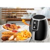 Friteuza Air Fryer Hausberg HB2350, 1500 W, 3.5 L, Timer, protectie supra-incalzire