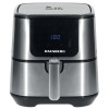 Friteuza Air Fryer Hausberg HB-2365, 1600-1800 W, 5.2 L, Timer, protectie supra-incalzire, maner rece, Display LCD