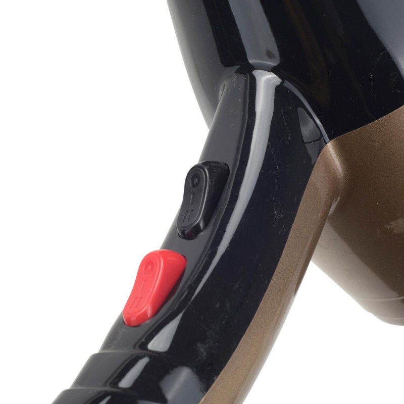Uscator de par Hausberg HB-26GO, Putere 2000W, 2 trepte de viteza, Negru-Gold