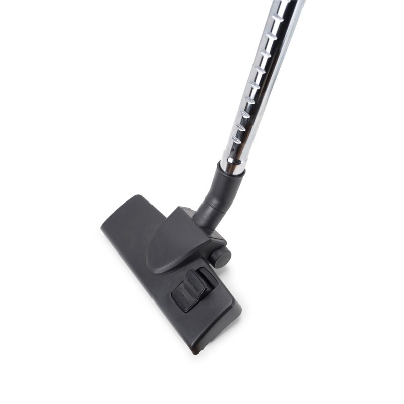 Aspirator cu sac HAUSBERG HB-2877AB, aspirare uscata, 4 litri, 1400 - 1800 W, protectie motor, sistem de rulare a cablului, Alb-Gri