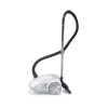 Aspirator cu sac HAUSBERG HB-2877AB, aspirare uscata, 4 litri, 1400 - 1800 W, protectie motor, sistem de rulare a cablului, Alb-Gri