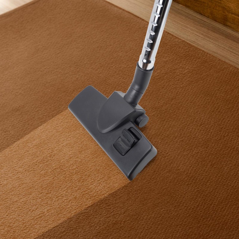 Aspirator cu sac HAUSBERG HB-2877AB, aspirare uscata, 4 litri, 1400 - 1800 W, protectie motor, sistem de rulare a cablului, Alb-Gri