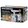 Masina tocat Hausberg HB-3445, 3200W, 2Kg/min, Impingator legume, Carcasa aluminiu, Motor cupru