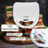 Sandwich Maker Hausberg HB-3522AB, 1200 W , culoare alb, avertizare led, model grill