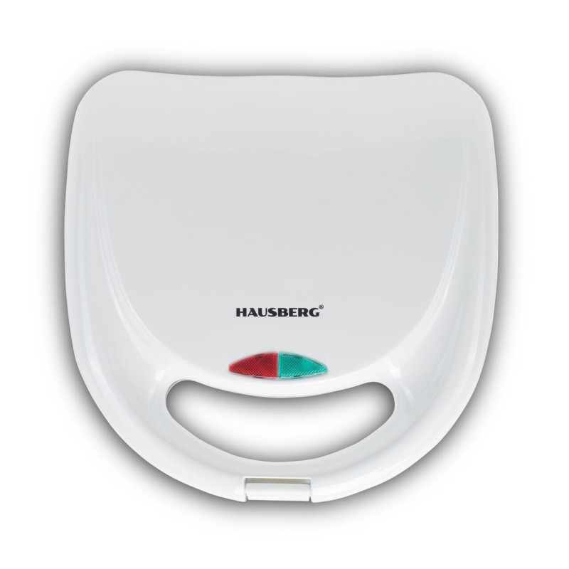 Sandwich Maker Hausberg HB-3522AB, 1200 W , culoare alb, avertizare led, model grill