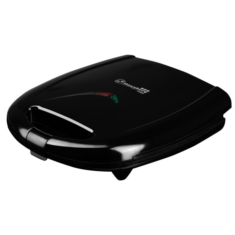 Sandwich Maker Hausberg HB-3522NG, 1200 W , culoare negru, avertizare led, model grill