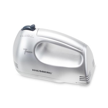 Mixer Cu Bol HAUSBERG HB-3551RS, 7 viteze, putere 250W, BOL DIN INOX DE 2L, Rosu